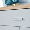Venetia 2 Door 1 Drawer Wooden Oak Shoe Storage Cabinet Rack Stand Cupboard
