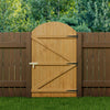 Wooden Garden Gate Pedestrian Wooden Gate Timber Entrance Pathway Cottage Gate