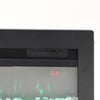 Electric Fire Wall Mounted Recessed 50inch Electric Fireplace 9 LED Color Flame