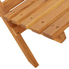 Folding Garden Chairs 4 pcs Black Solid Wood Acacia S9V2