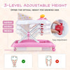Foldable Baby Walker Toddler Activity Center Push Walker w/3 Adjustable Heights