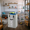 Laundry Basket Washing Dirty Clothes Folding Hamper Bag Storage Bin Handle Large