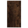 Side Table Smoked Oak 50x26x50 cm Engineered Wood