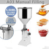 Manual Paste Liquid Filling Machine 5-50ml Stainless Steel Filling Machine