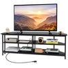 55” Media Entertainment Center Corner TV Stand for TVs up to 60” TV