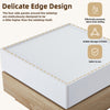 Coffee Table with 360° Rotating Square Coffee Storage Table with 2 Drawers Oak