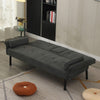 Panana Fabric Sofa Bed Sofabed with Drink Holders Recliner Free Bolster Cushions