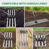 Garden Lawn Levelling Rake Lute Landscaping Rake Top-Dressing Repair Gardening