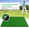 Golf Hitting Mat Standard Real Feel Golf Practice Mat Synthetic Turf 1.5 m x 1m