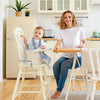 Convertible 6in1 Baby Toddler Infant Highchair Feeding Recliner Seat Table Chair