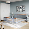 King Size 5FT Pine Wood Bed Frame Solid Wooden Bedstead Modern Bedroom Furniture