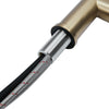 Golden Modern Kitchen Sink Mixer Tap with Pull Out Hose Spray Single Lever 360°