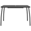 LAPOOH 7 Piece Garden Dining Set Anthracite Metal Mesh,Patio Dining F1H2