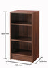 Narrow Small Bookcase Storage Shelf Unit Wood Bookshelf Display 6 Colours