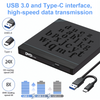 Slim External USB 3.0 DVD CD RW Writer Drive Burner Reader Player For Laptop PC