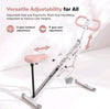 MERACH Squat Machine Adjustable Resistance Glutes Workout Foldable Easy Setup
