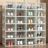 12PCS Shoe Storage Box Stackable Boxes Multipurpose Pack Sneaker Containers Bins