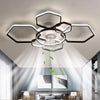 LED Ceiling Fan with Light Dimmable Ceiling Fan with Remote for Living Bedroom