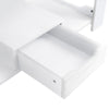 Modern Coffee Table 2-Tier Wooden Center Table Large Side Table Living Room