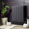 Electric Panel Heater Aluminum Radiator Wall Mounted Bedroom Heating Smart Timer