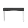 FATIVO Mirrored Crushed Diamond Console Table Venetian Make-Up Vanity Side Table