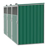 Triple Wheelie Bin Storage Metal Store Cover Garden Rubbish Dustbin Shed Housing
