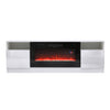 Modern TV Stand 178cm Unit Cabinet w/ Electric Fireplace & 12 Colour LED Light