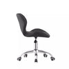 Adjustable Cushioned Computer Desk Office Chair Chrome Legs Lift Swivel Chairs