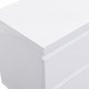 Sydney High Gloss TV Stand in White with 4 Drawers