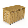 2/3 Doors Wood Wheelie Bin Store Cupboard Garden Outdoor Dustbin Storage Shed UK