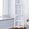 Small Space Corner Bookshelf Storage Shelving Units Plant Stand Organizer Rack