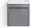 Bathroom Cabinet Vanity Unit Sink Basin Storage Wall Hung Cloakroom Right 400mm