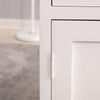 Set of 2 Chic Bedside Cabinet Table Nitghtstands w/ Storage Drawer and Cupboard