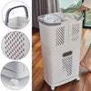 Large Laundry Basket Trolley Cart Rolling Washing Clothes Storage Hamper Sorter
