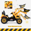 12V Battery Powered Kids Ride On Excavator Children Electric Motorized Truck Toy
