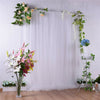 White / Pink Tulle Backdrop Curtain Photo Booth Wall Wedding Party Background De