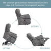 Electric Riser Recliner Chair Armchair Single Sofa Reclining Chair for the elder