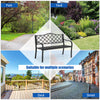 Garden Patio Bench Loveseat Outdoor Decor Furniture Park Bench Chair w/Backrest