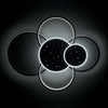 LED Celling Lights Starry Sky Chandeliers Lamp Living Room Bedroom Pendant Light