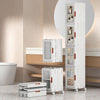 Collapsible Tall Cabinet Slim Narrow Storage Cupboard for Kitchen Bathroom Shelf