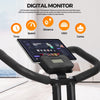 Foldable Exercise Bike Magnetic Cycling Bike w/ 8 Adjustable Resistance Home Gym
