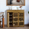 Retro 4 Tier Bamboo Shoe Rack Storage Shelf Unit Cabinet Entryway Shoe Organizer