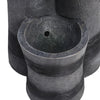 Solar Powered Garden Water Feature Outdoor Rockery Fountain Landscape with Light