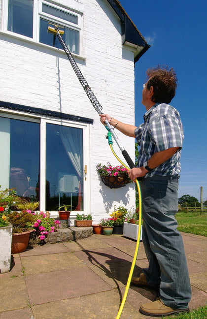 5METRE TELESCOPIC WINDOW CLEANER KITS,GLASS CLEANER,WINDOW CLEANING POLE SYSTEM ~ Brand New