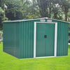 Panana Metal Garden Shed Storage Sheds Heavy Duty Outdoor Organiser4/6/8/10ft