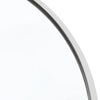 Circle 40-80cm Bathroom Mirror Round Framed Wall Vanity Shaving Makeup Mirror