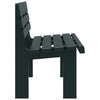 Garden Bench Outdoor Seat Patio Green Polypropylene