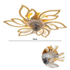 Stylish Ceiling Fan Light Dimmable LED Fan Lamp Bedroom Living Room APP Control