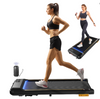 Flamaker Walking Pad 2.25PH 4in1 Under Desk Treadmill 3% Incline Remote Control