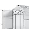 4x6/6x6/8x6/10x6FT Walk-In Greenhouse Aluminium Frame / Polycarb Panel Silver